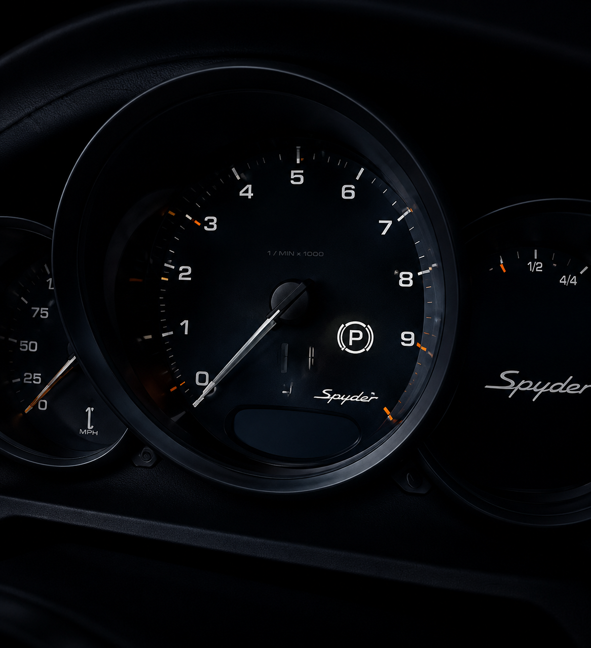 Porsche 718 Spyder - strumentazione
